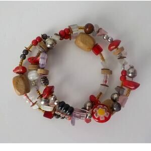 Handmade colorful Bohemian Beaded Multilayer Bracelet